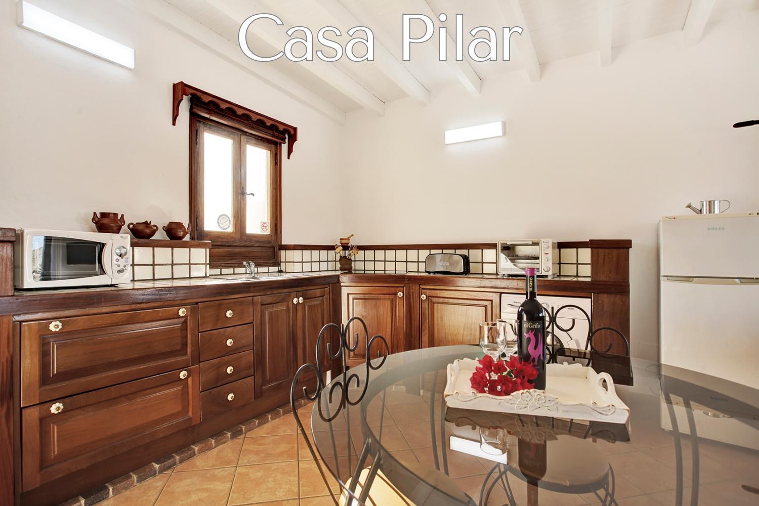 Casa Pilar, Aurora Y Tarabilla En Finca Ecologica Teguitar Exteriér fotografie