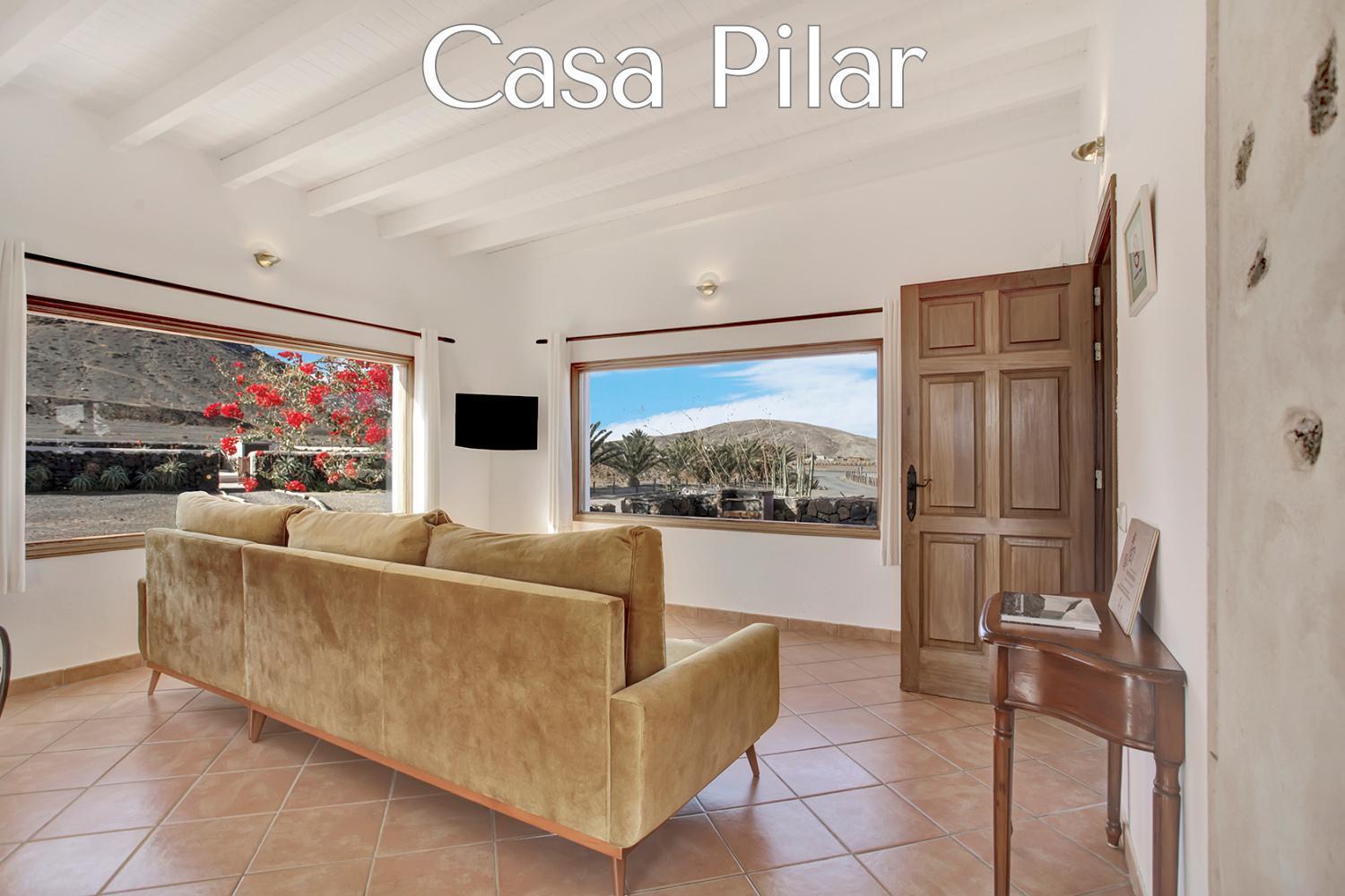 Casa Pilar, Aurora Y Tarabilla En Finca Ecologica Teguitar Exteriér fotografie